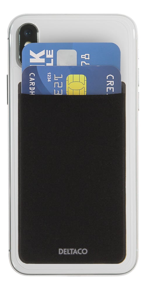 DELTACO Bankkortholder med RFID-blokkering til smartphones
