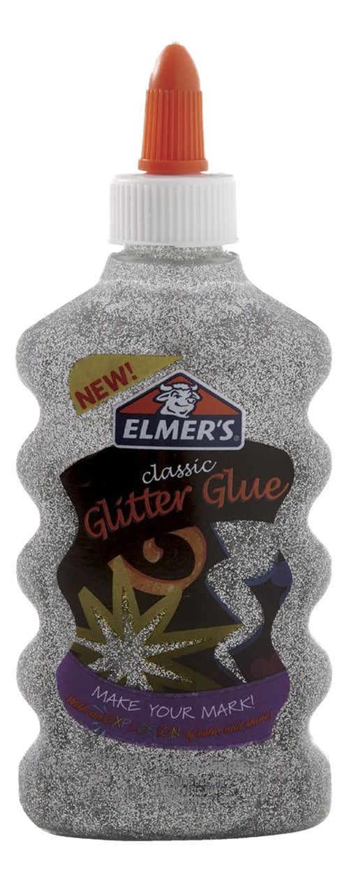 ELMER'S Glitter lim Sølv - 177ml