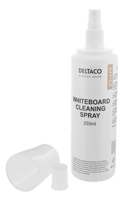 DELTACO Whiteboard Rengjøringsspray - 250ml