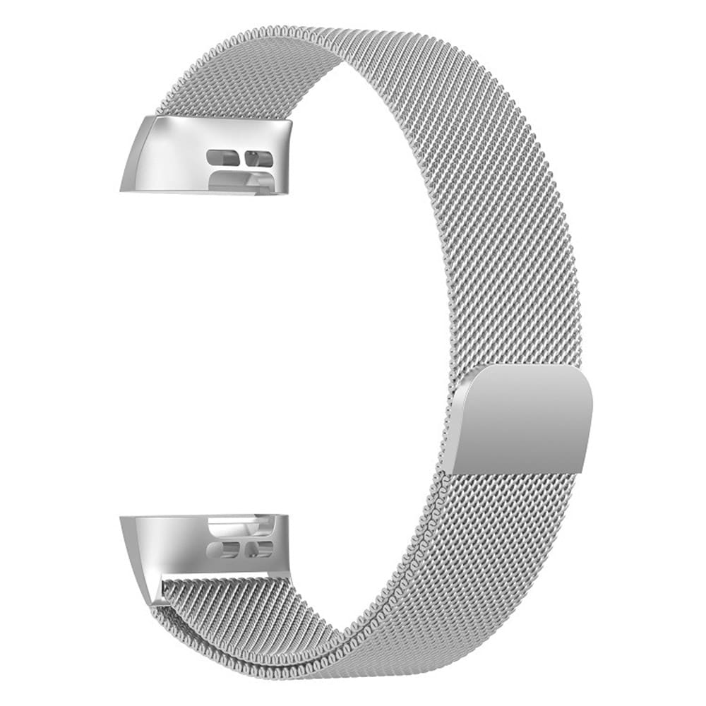 Fitbit Charge 3 SE Sølvarmbånd - Str S