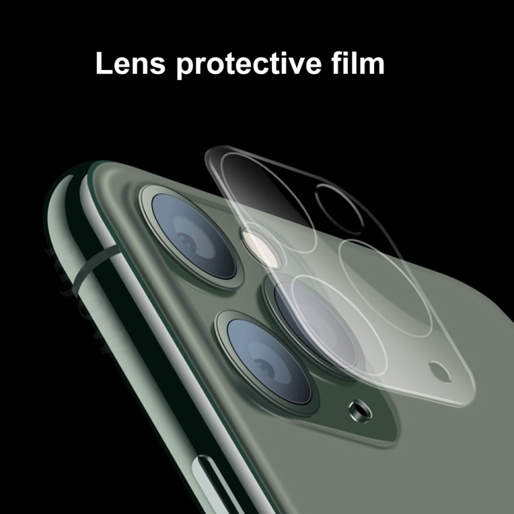 Herdet skjermbeskyttelse i glass kameralinse iPhone 11 Pro / 11 Pro Max
