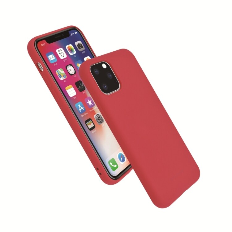 Silikondeksel iPhone 11 - Rød