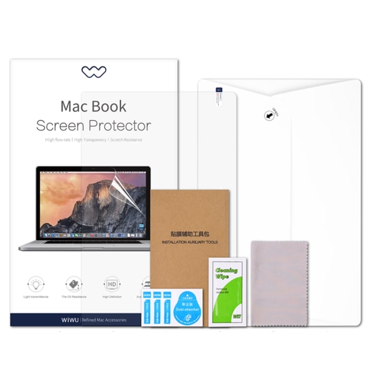 Skjermbeskyttelse for MacBook Pro 15" Retina