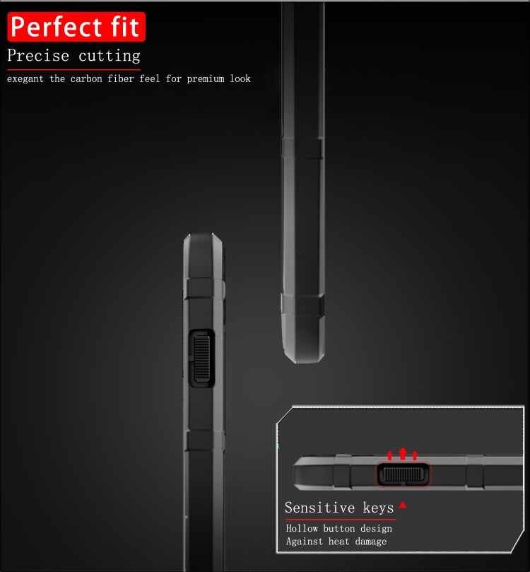 Shockproof Deksel  Sony Xperia 8 - Svart