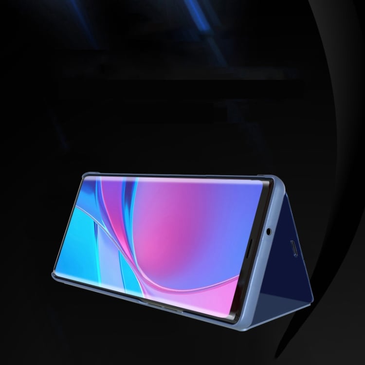 Flipdeksel til Galaxy A51 - Svart speilglass