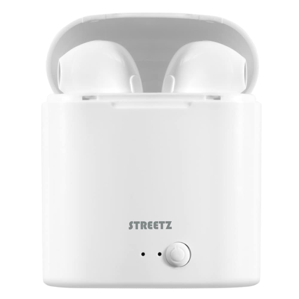 STREETZ True Wireless Large Semi In-Ear Hvit