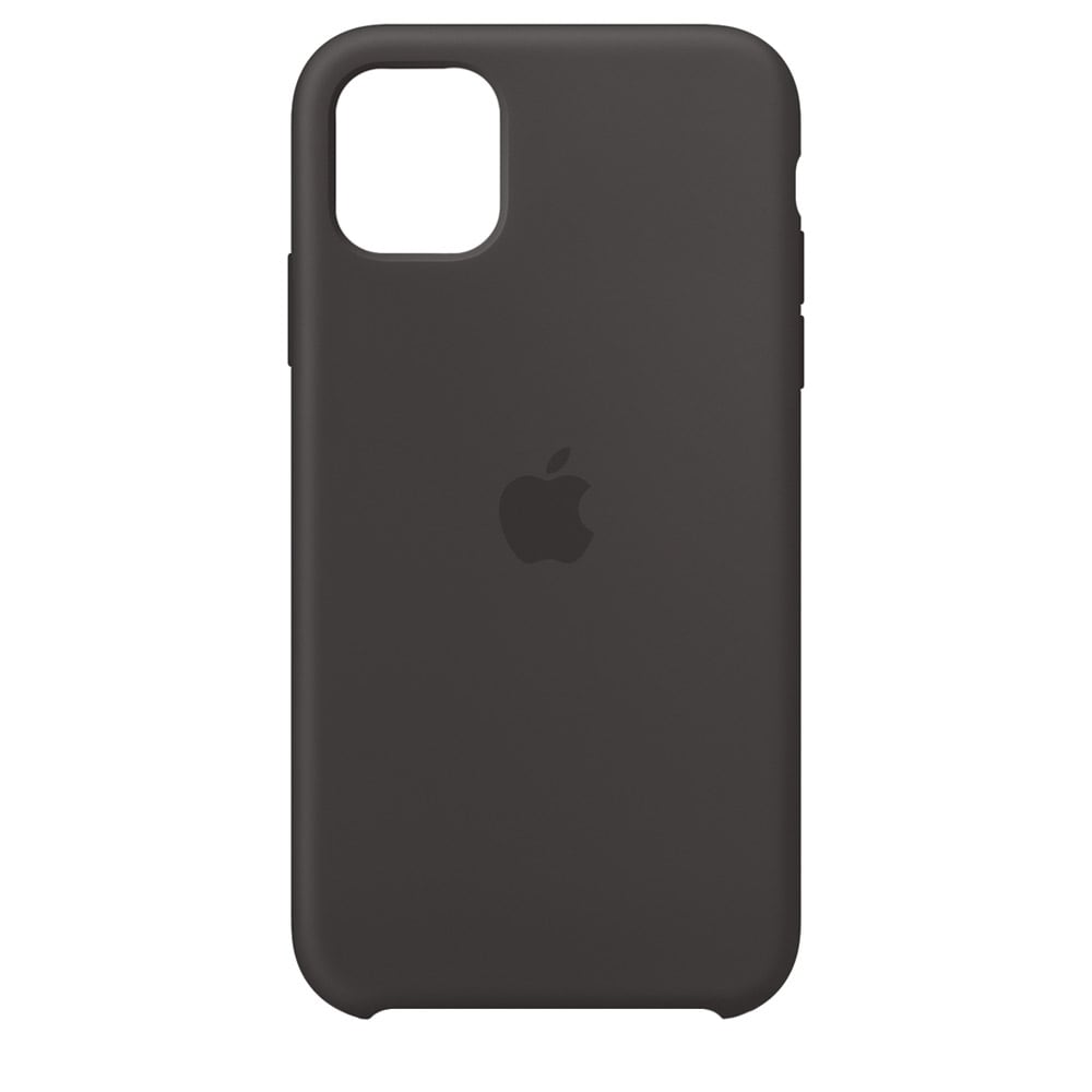 Apple Silicone Case iPhone 11 - Svart