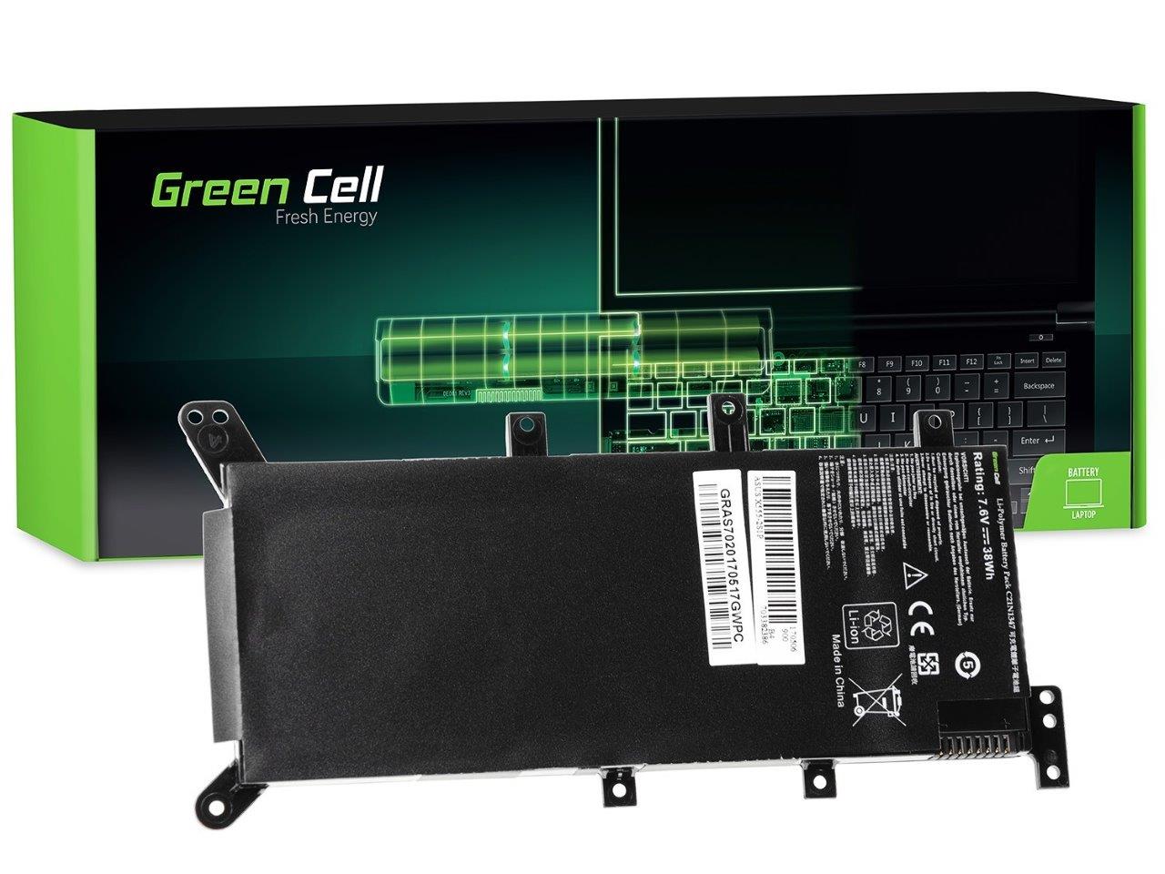 Laptop batteri till Asus R556 R556L A555L F555L K555L X555L X555 / 7,6V 5000mAh