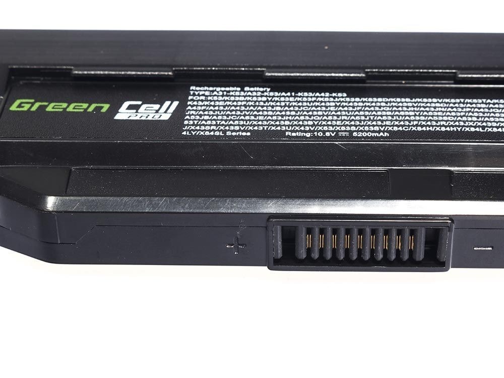 PRO Laptop batteri till Asus A31-K53 X53S X53T K53E / 11,1V 5200mAh