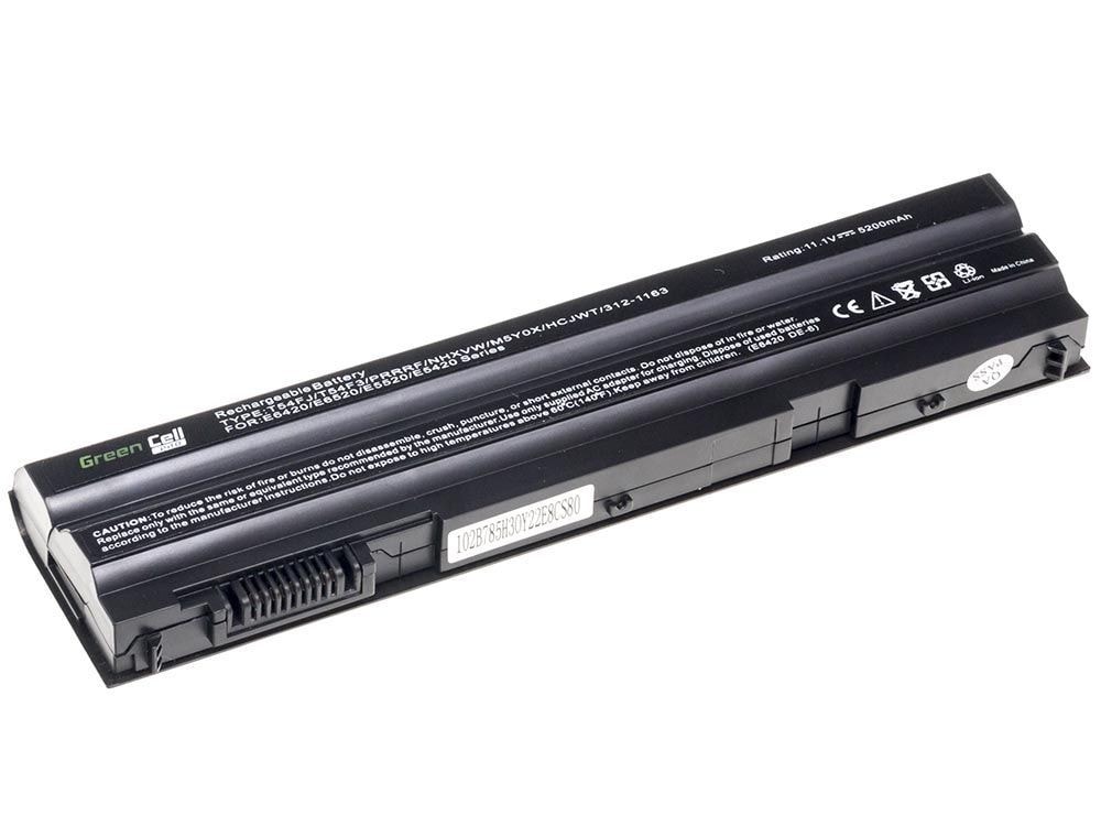 PRO Laptop batteri till Dell Latitude E5520 E6420 E6520 E6530 / 11,1V 5200mAh