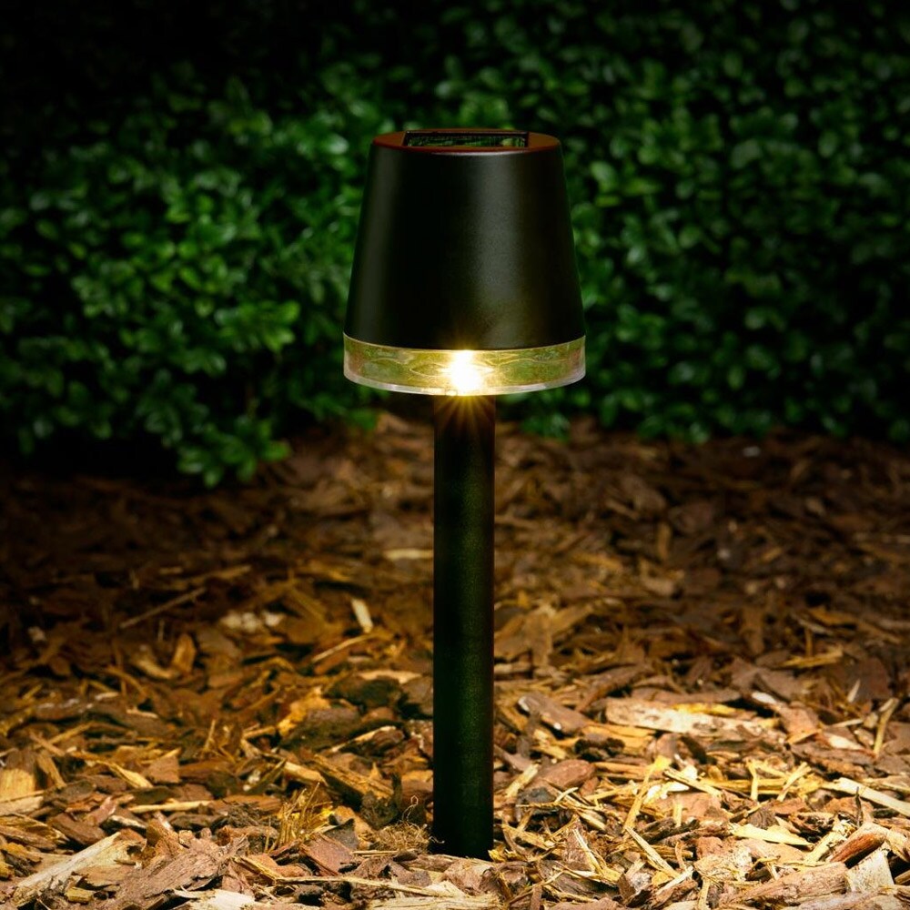 Hagelys / Solar spotlight LED - perfekt for hage og uteplass