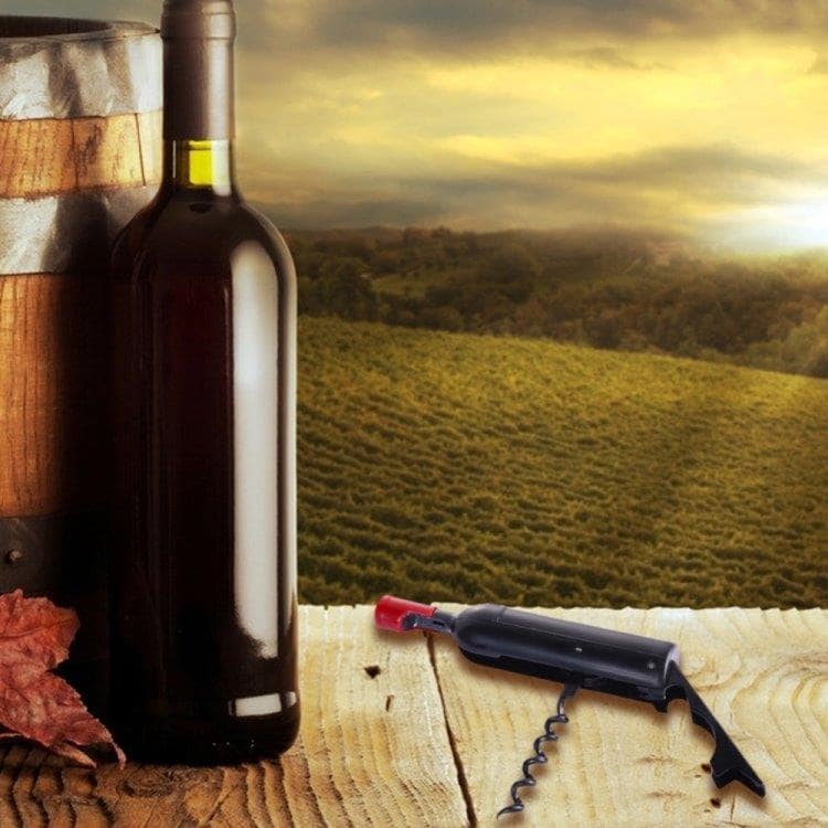 Vin og flaskeåpner