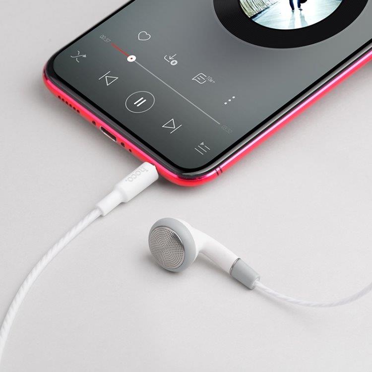 hoco Mono Headset med Mic & 3,5mm Svart