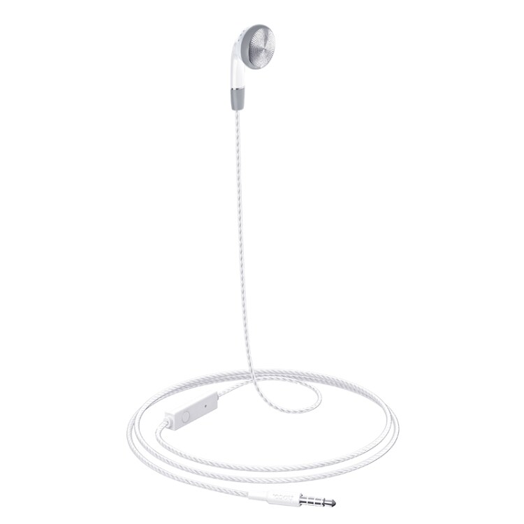 hoco Mono Headset med Mic & 3,5mm Hvit