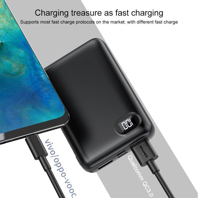 USB til Micro-USB Fast Charge USB-Kabel 1m