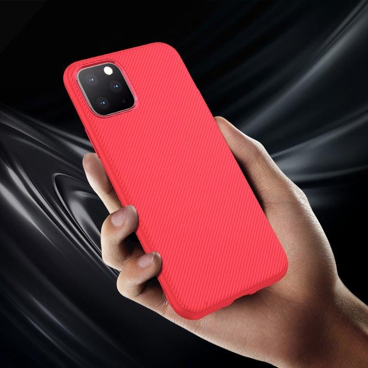 Mykt TPU Deksel i rødt for iPhone 11 Pro Max