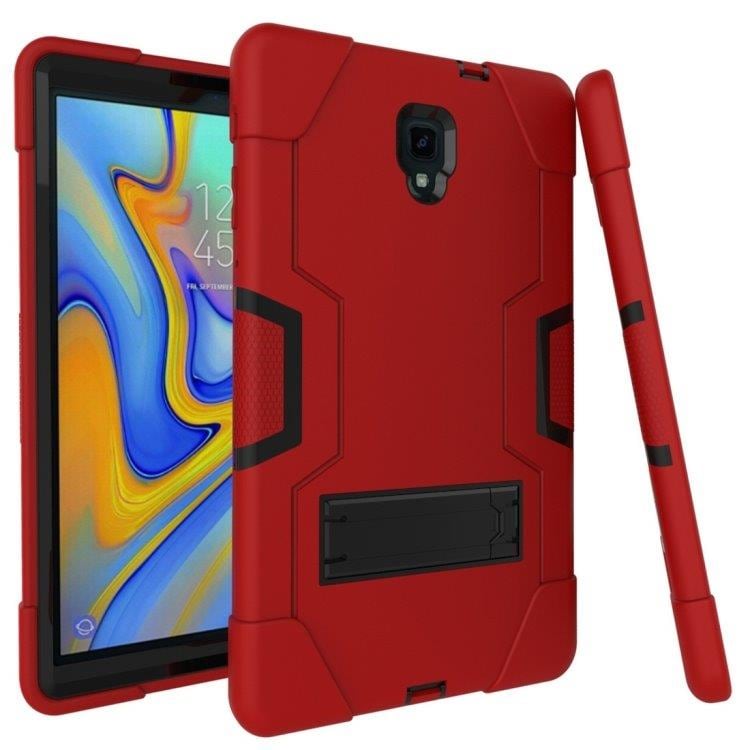 Holdbart deksel med holder for Samsung Galaxy Tab A 10.5 - Rødt