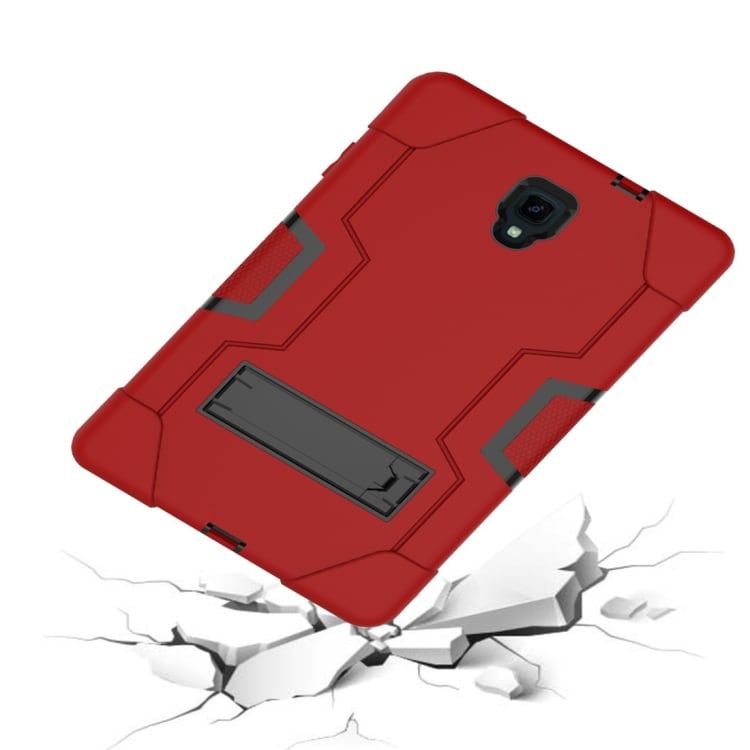 Holdbart deksel med holder for Samsung Galaxy Tab A 10.5 - Rødt