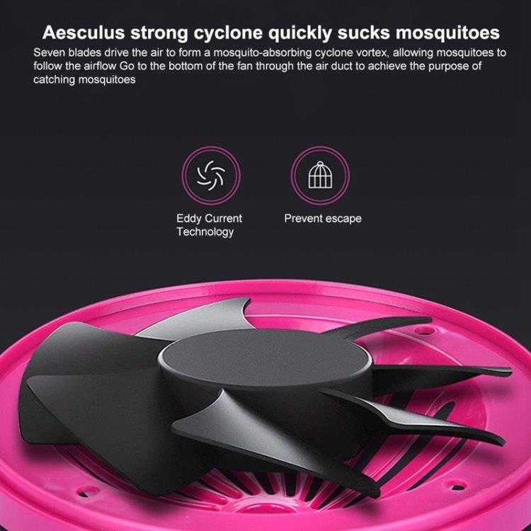 USB Myggfelle med UV-lys, hvit