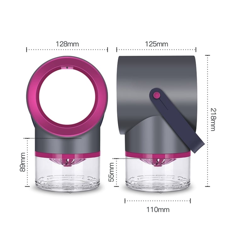 USB Myggfelle med UV-lys, hvit