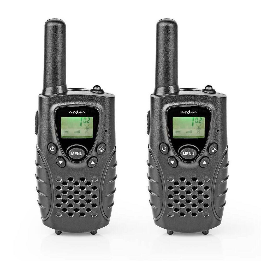 Nedis Walkie talkie rekkevidde 8 km 8 kanaler VOX