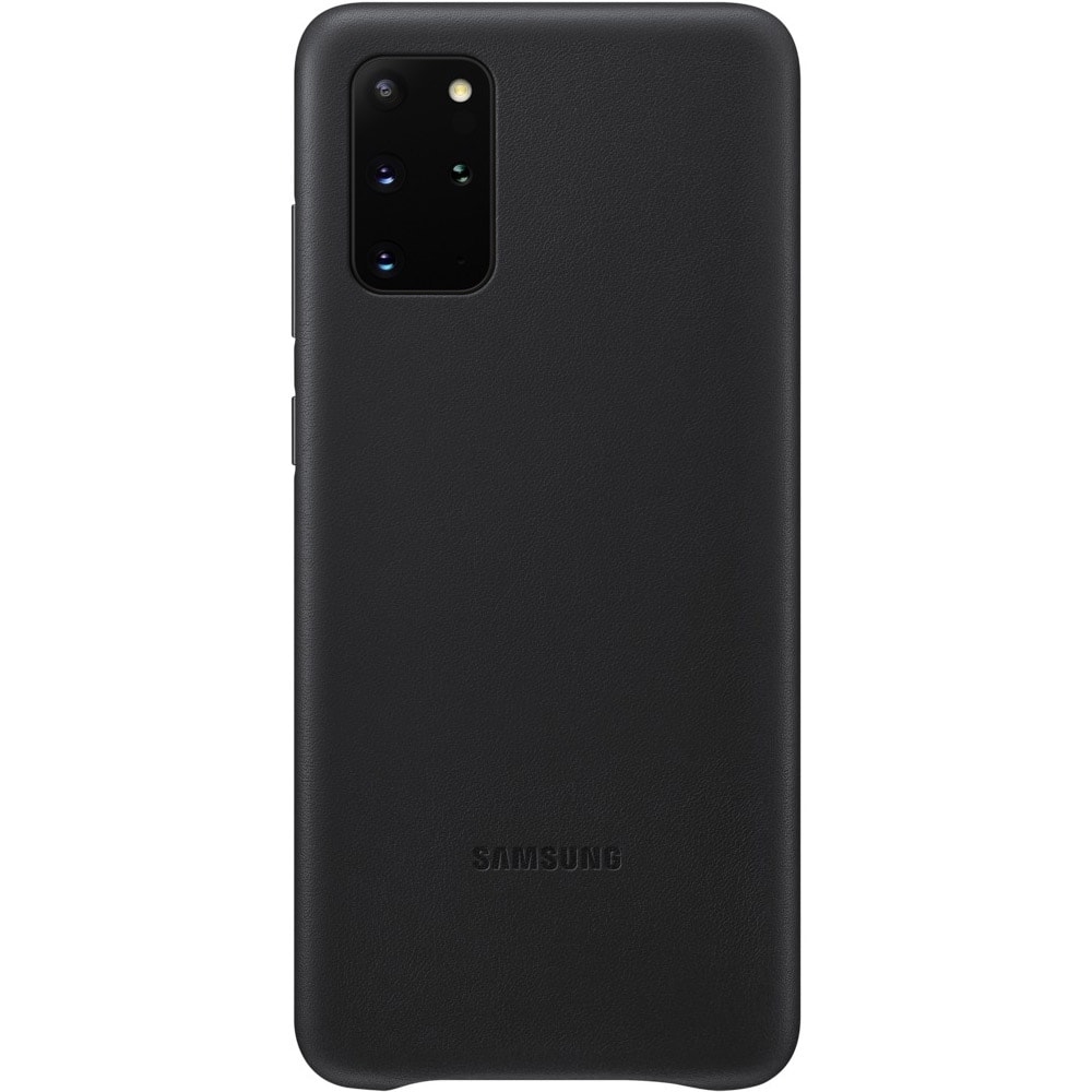 Samsung Leather Cover Galaxy S20 Plus - Svart