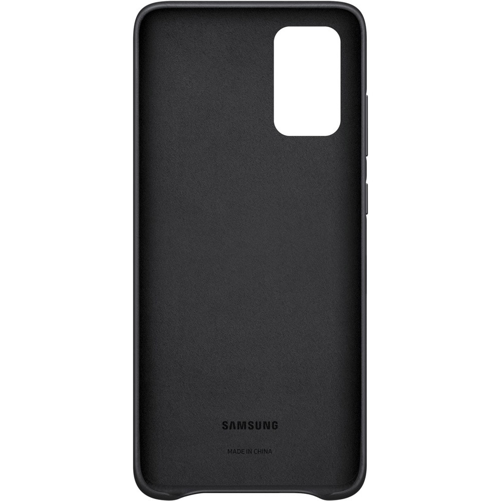 Samsung Leather Cover Galaxy S20 Plus - Svart