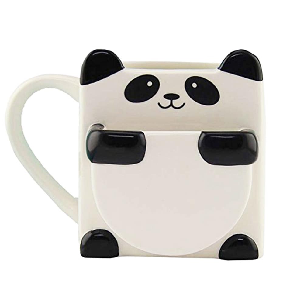 Kaffekopp Panda med kakelomme