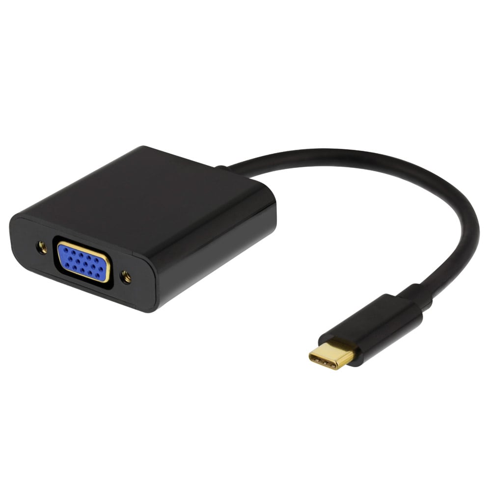 Deltaco USB-C til VGA adapter