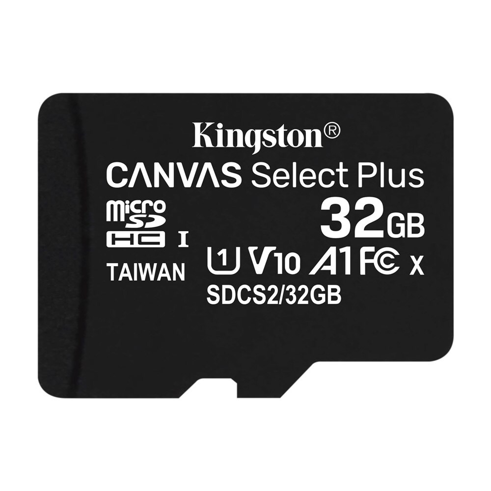 Kingston Canvas Select Plus microSDHC Class 10 UHS-I U1 V10 A1 100MB/s 32GB