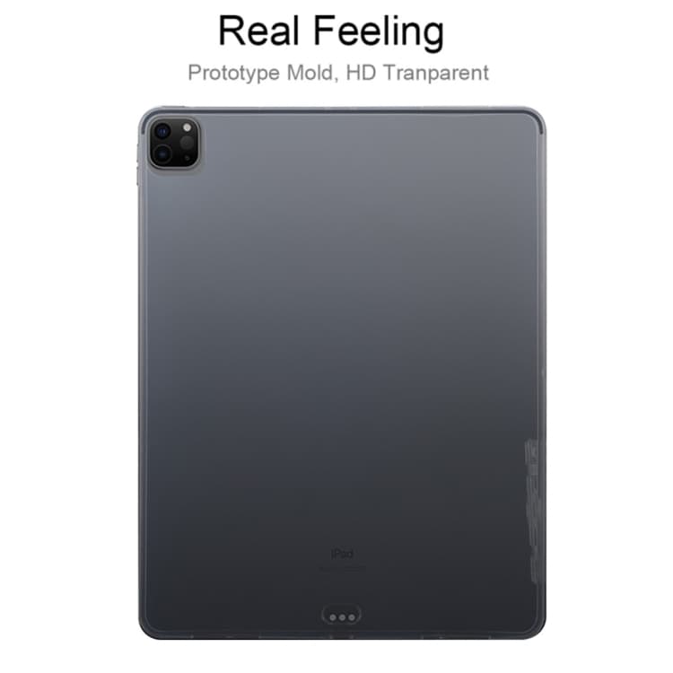 TPU Deksel HD til iPad Pro 12,9" (2020) - Gjennomsiktig