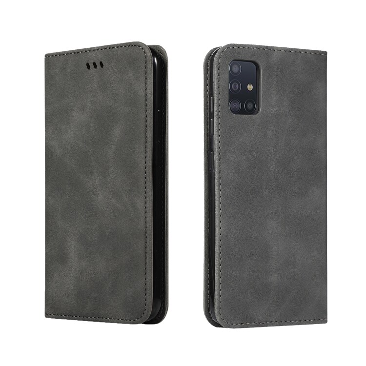 Lommebokdeksel Samsung Galaxy A51 - Mørkegrå