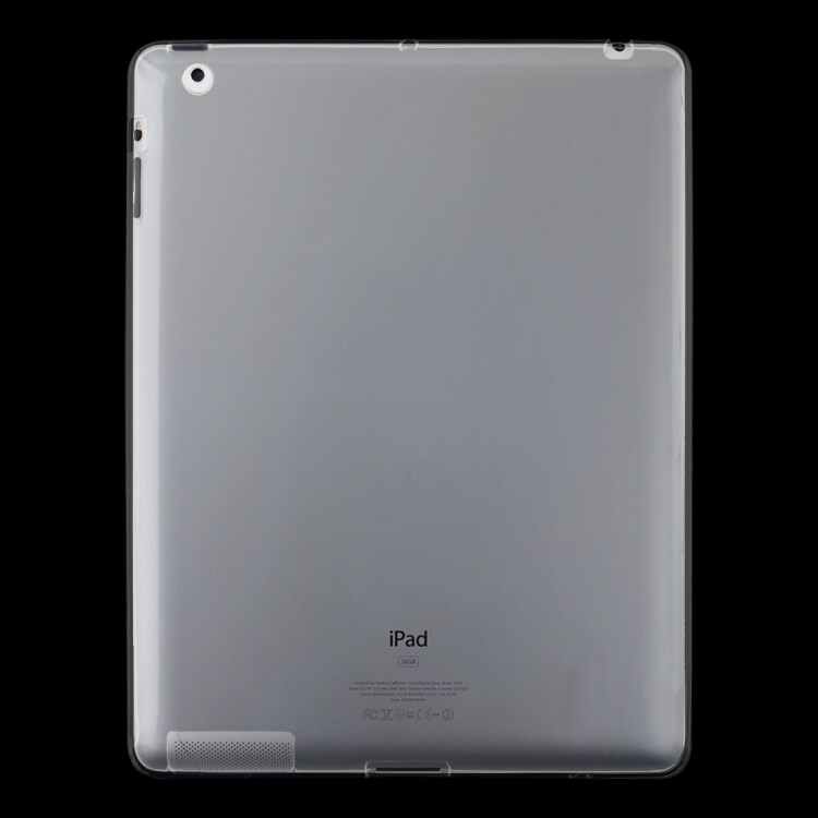 Gjennomsiktig beskyttelsedeksel iPad 4 / 3 / 2