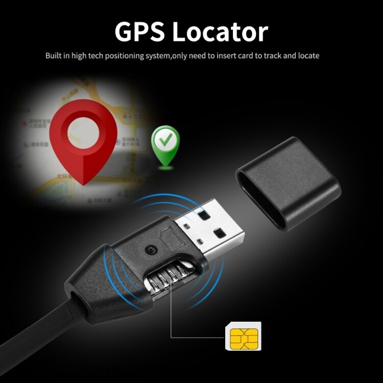 iPhone lader med innbygd GPS tracker
