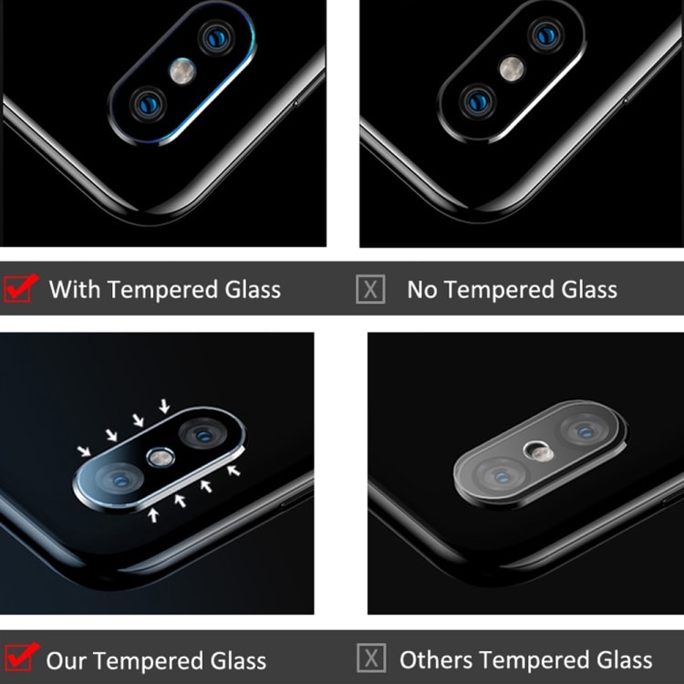 Linsebeskyttels 2.5D 9H herdet glass Bak Kamera Samsung Galaxy S20+