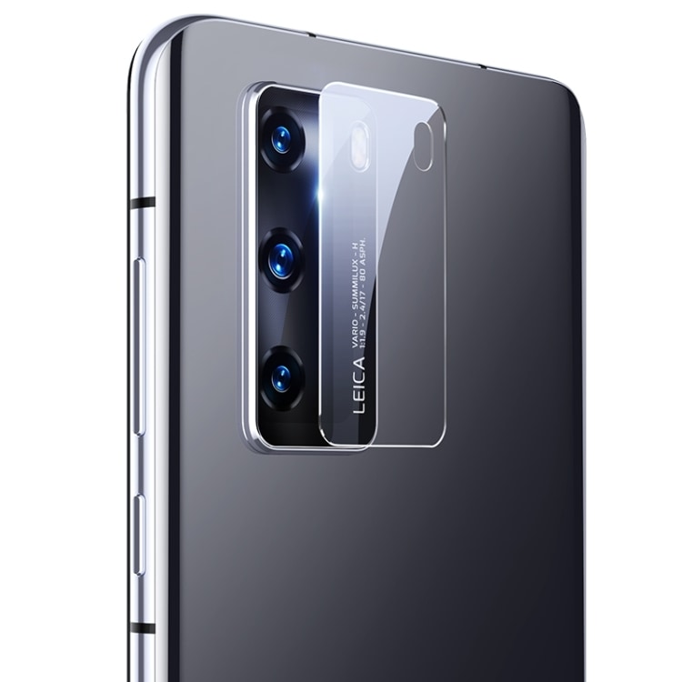 Linsebeskyttels 2.5D 9H herdet glass Bak Kamera Huawei P40