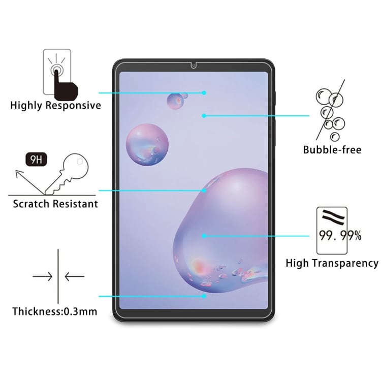 Temperert Skjermbeskyttelse Samsung Galaxy Tab A 8.4 (2020) 2-pk