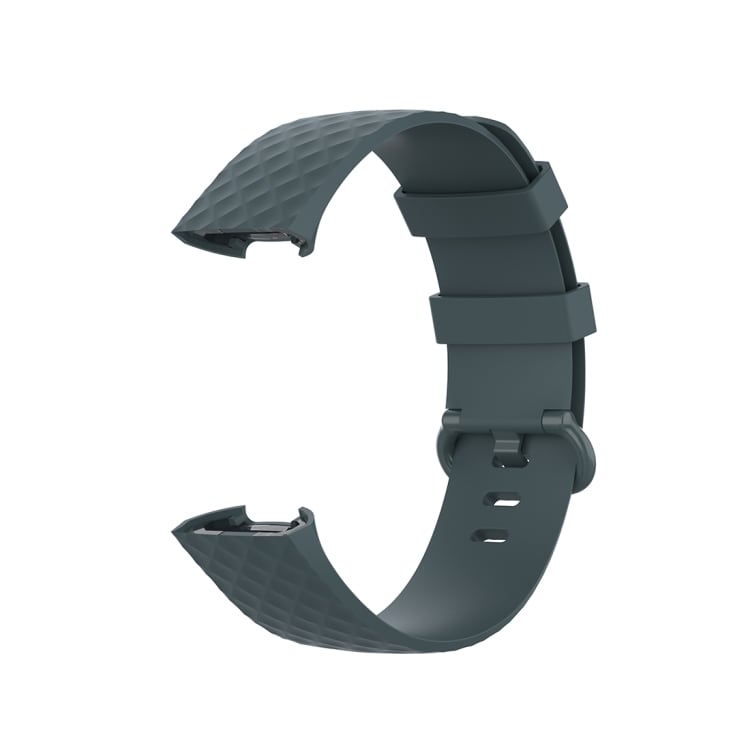 Silikonarmbånd Fitbit Charge 4 / Charge 3 / Charge 3 SE 18mm - Blågrønn