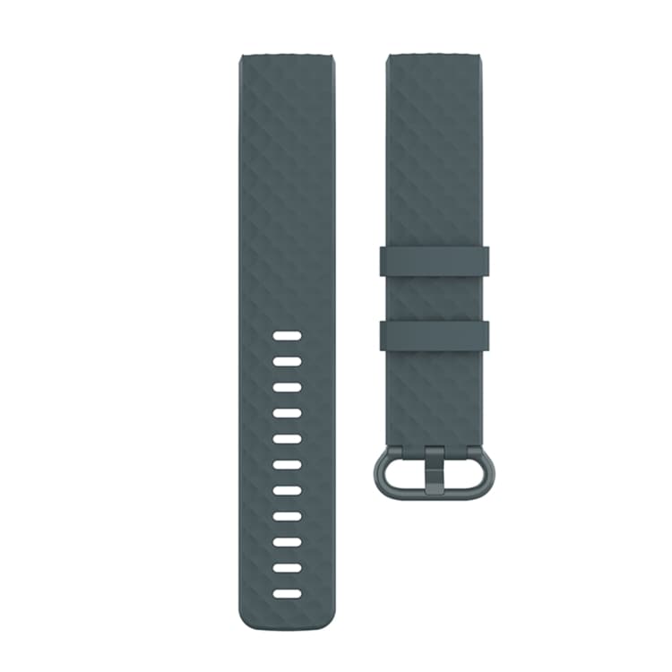 Silikonarmbånd Fitbit Charge 4 / Charge 3 / Charge 3 SE 22mm - Blågrønn