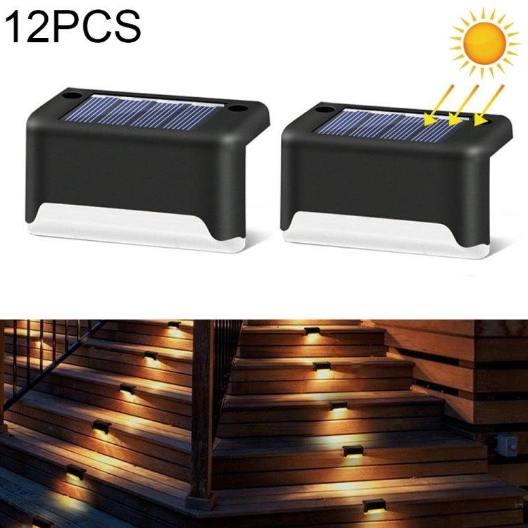 Solcellsbelysning for Trapp 12-pk