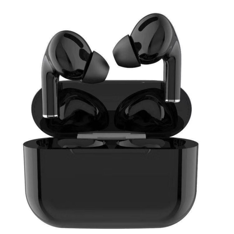 Macaron Trådløst in-ear Headset med ladeboks &  5.0 Bluetooth - Svart