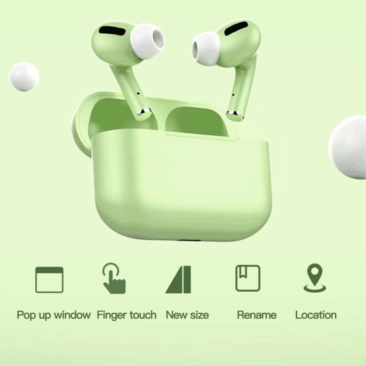Macaron Trådløst in-ear Headset med ladeboks &  5.0 Bluetooth - Svart