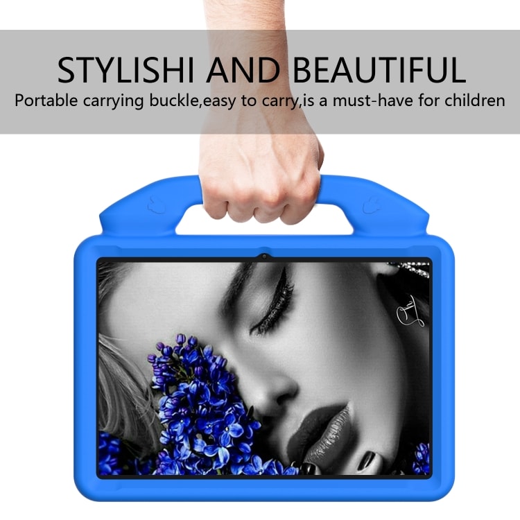 Slagresistent barnedeksel med stativ & håndtak Huawei MediaPad T3 10, Blå