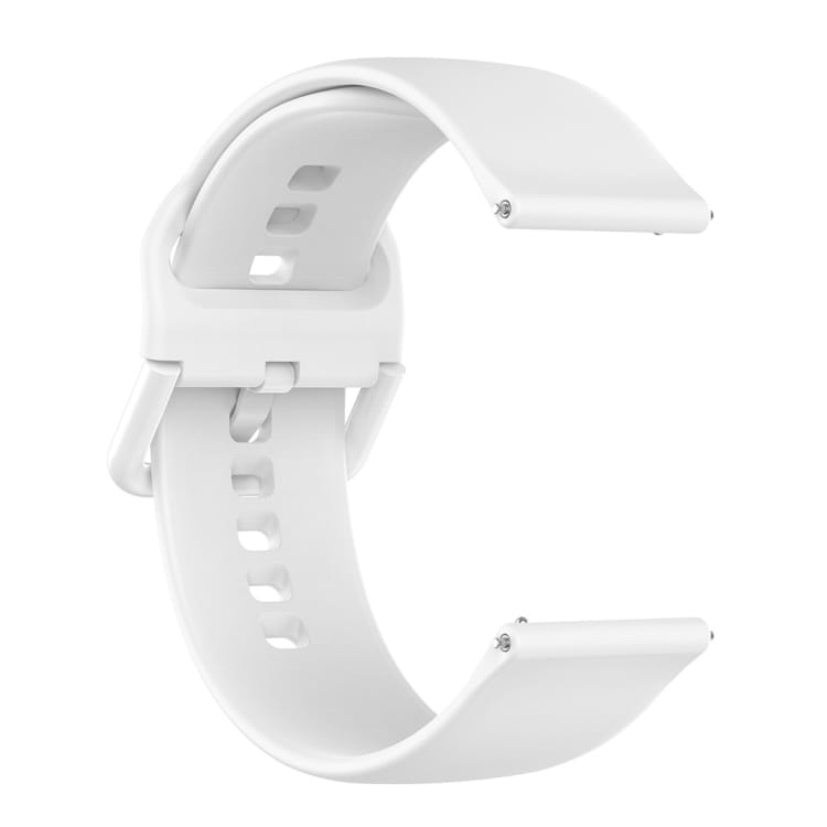 Silikonarmbånd Fitbit Versa 2 / Versa / Versa Lite 18mm - Hvit
