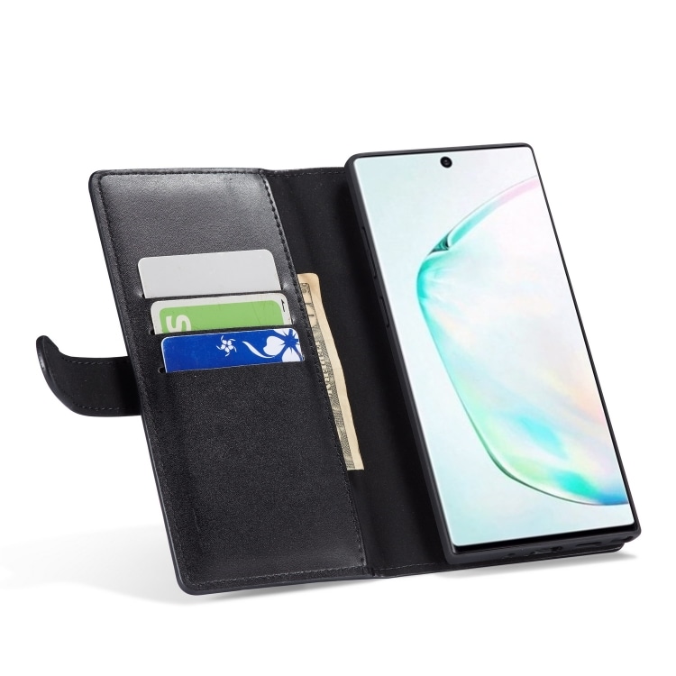 Lommeboksdeksel med myntlomme Samsung Galaxy Note 10, Svart