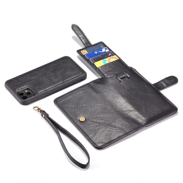 Lommebokdeksel med spenne iPhone 11 Pro, Svart