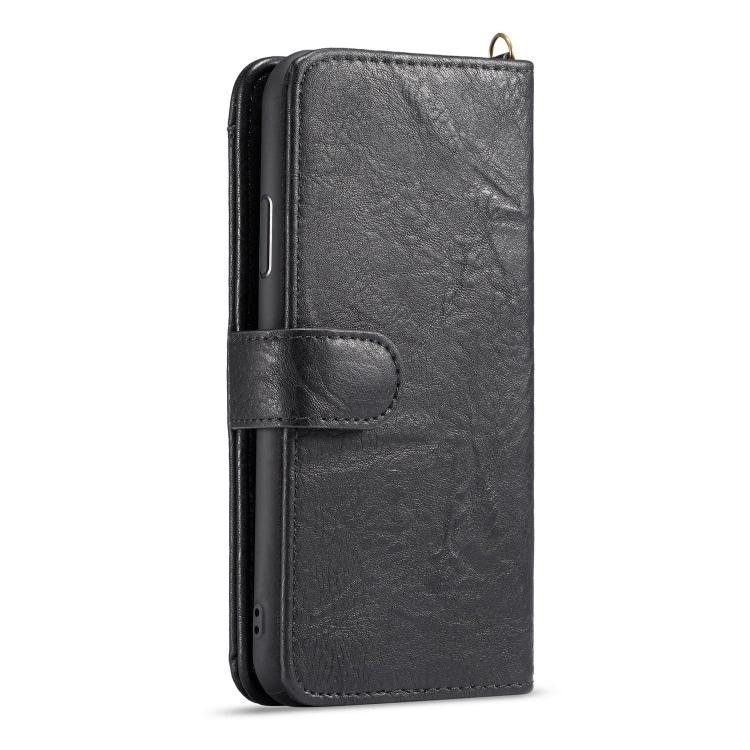 Lommebokdeksel med spenne iPhone XR, Svart