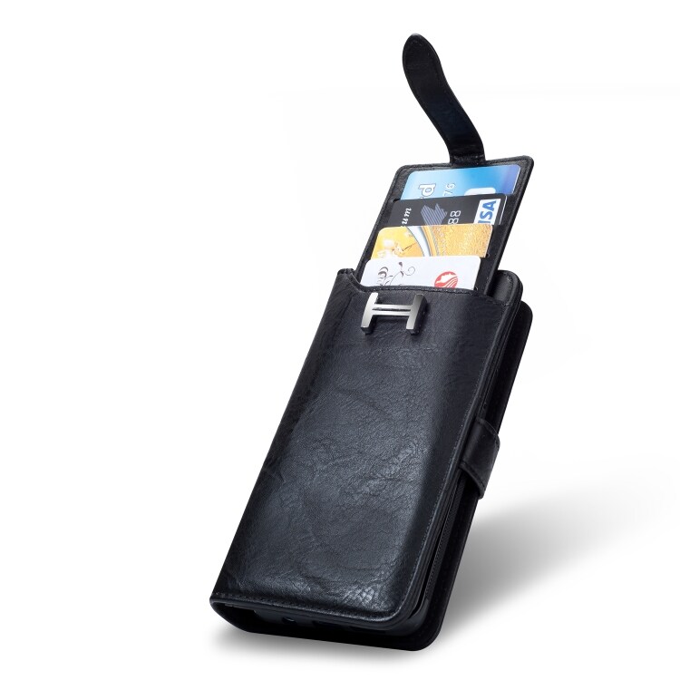 Lommebokdeksel med spenne Samsung Galaxy S9, Svart