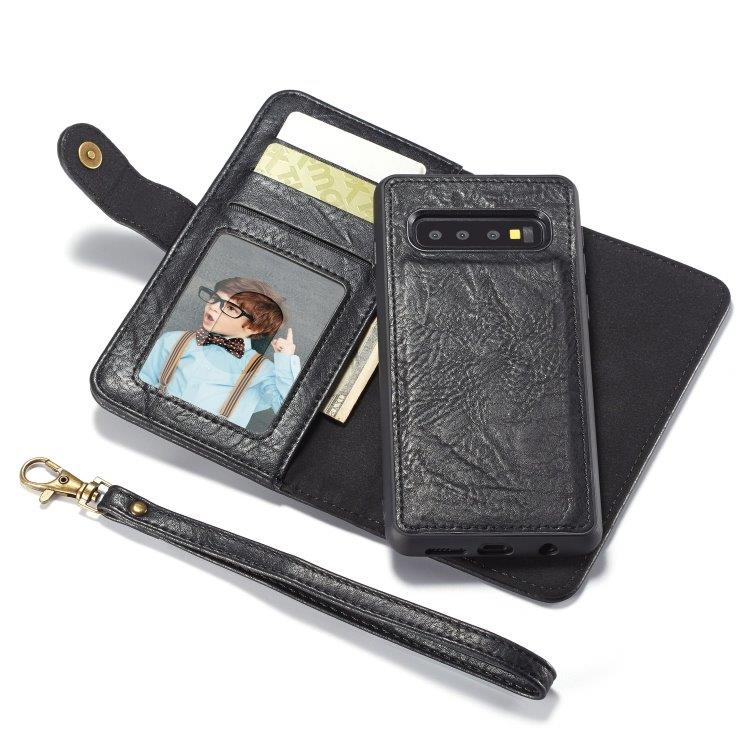 Lommebokdeksel med spenne Samsung Galaxy S10, Svart