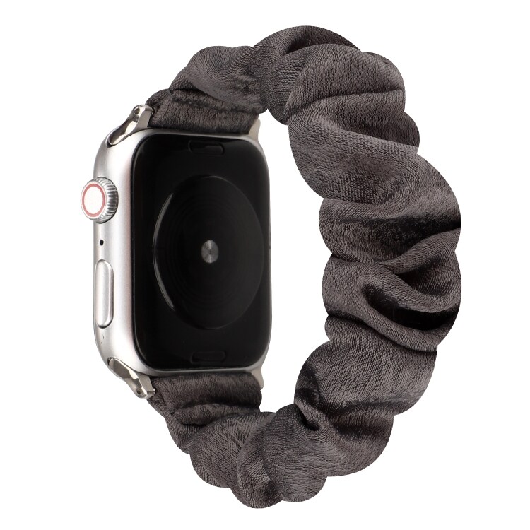 Armbånd Scrunchie Apple Watch Series 5 & 4 44mm / 3 & 2 & 1 42mm - Grå